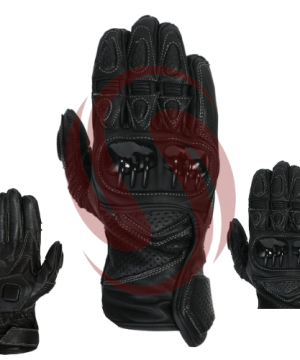 Motorbike Leather Gloves-602